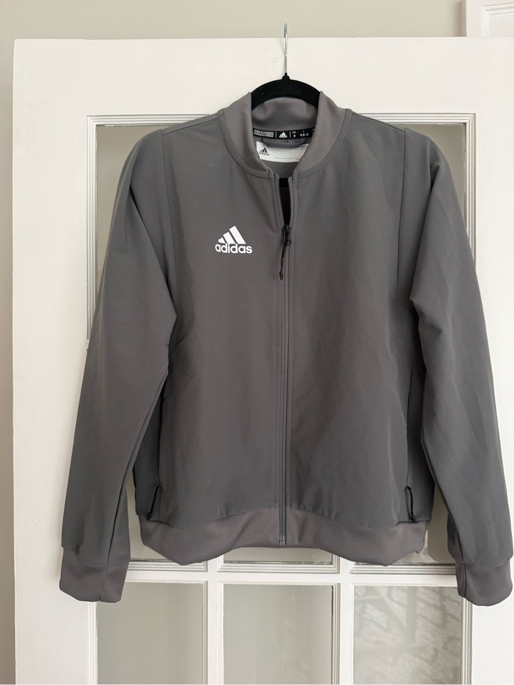 adidas Gray Women’s Bomber Style Jacket